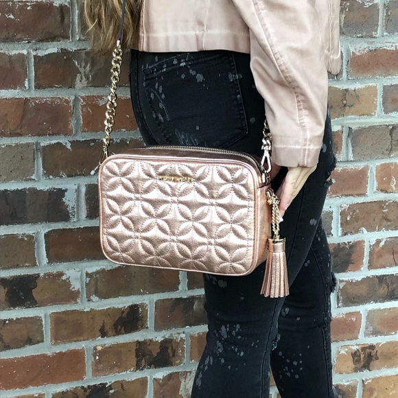 NWT Michael Kors LT Rose Crossbody - Picture 3 of 8